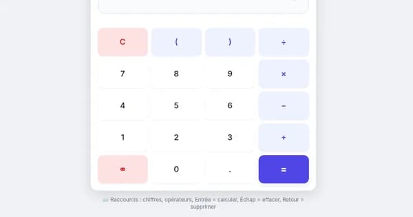 Calculatrice screenshot 2