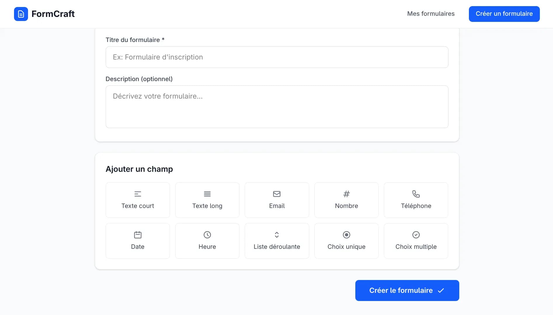 FormCraft screenshot 2