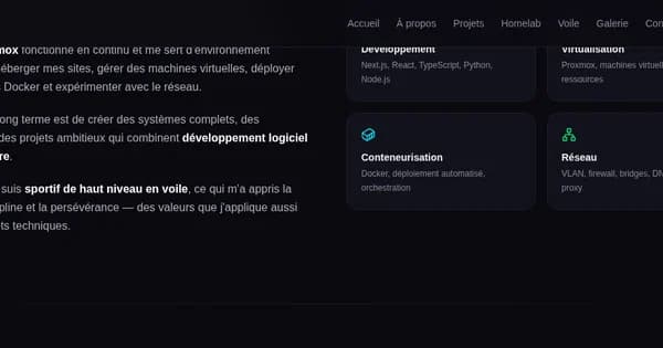 Portfolio ArthurP screenshot 2