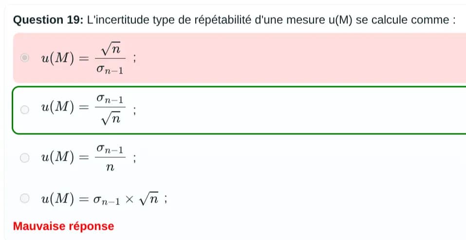 QCU Physique-Chimie screenshot 3