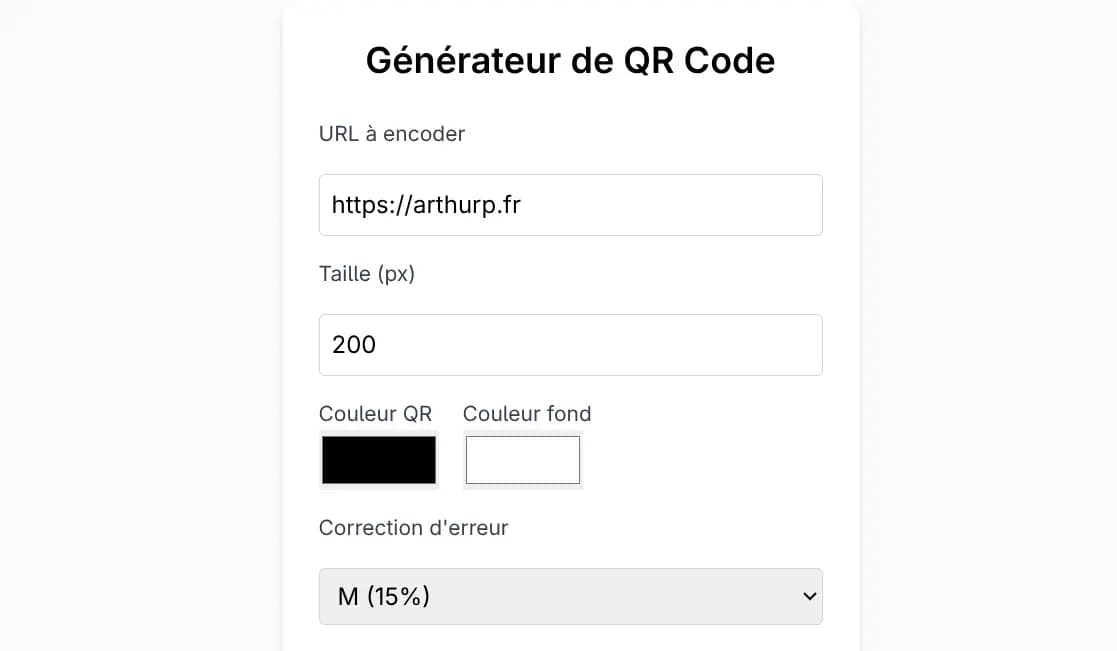 QRCode screenshot 2