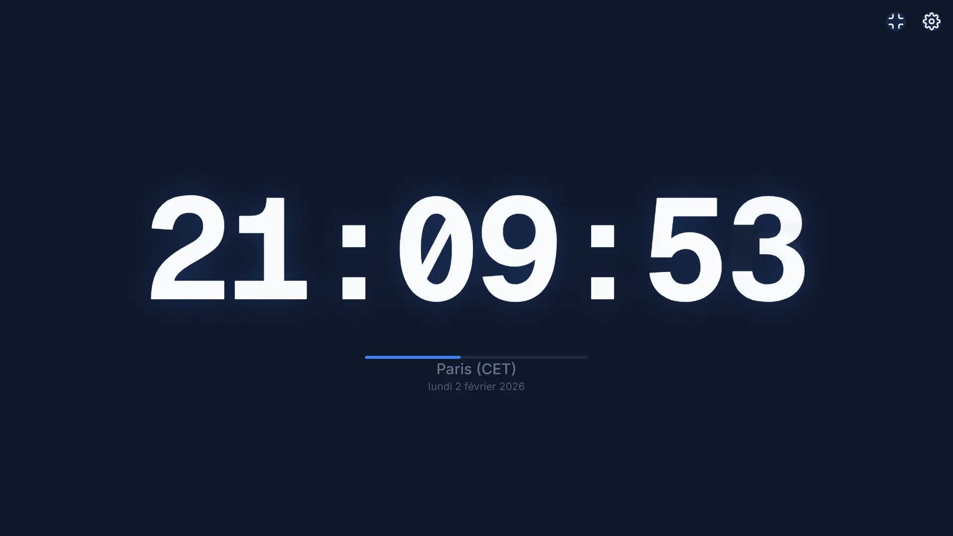 Clock screenshot 1